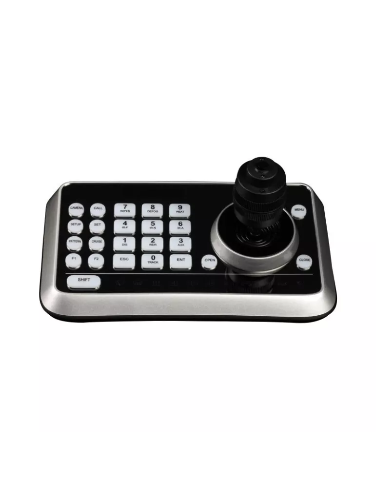 iSmart CKB-02 Teclado de control PTZ de 4 ejes para cámaras de conferencia o minidomos iSmart ISMCKB-02 | MusicGoodDeal