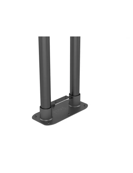 MULTIBRACKETS 7246 Soporte de suelo básico ajustable 180 VESA 800x500 y 90 kg de capacidad de carga que incluye estante y sopo