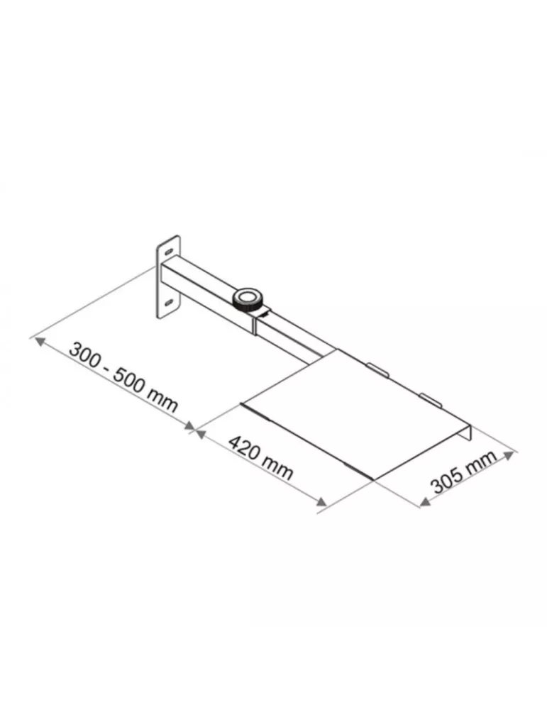 MULTIBRACKETS 1176 Computerhalterung Multibrackets Computer Shelf Motorized Mount HD MULTIBRACKETS MUL1176 | MusicGoodDeal