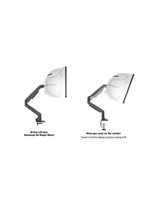 MULTIBRACKETS 3281 Support de table Multibrackets VESA Gas Lift Arm pour Samsung G9 49"