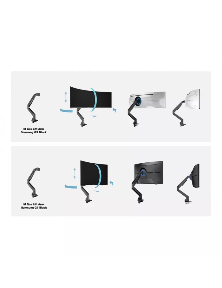 MULTIBRACKETS 3281 Tischhalterung Multibrackets VESA Gas Lift Arm für Samsung G9 49 . MULTIBRACKETS MUL3281 | MusicGoodDeal