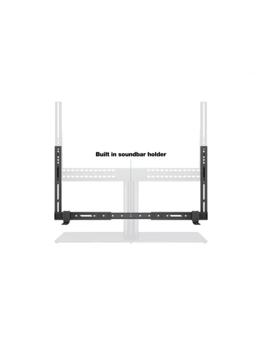 MULTIBRACKETS 2178 Support de table avec support barre de son intégré Multibrackets TableStand Turn pour écran LCD 65" VESA MAX