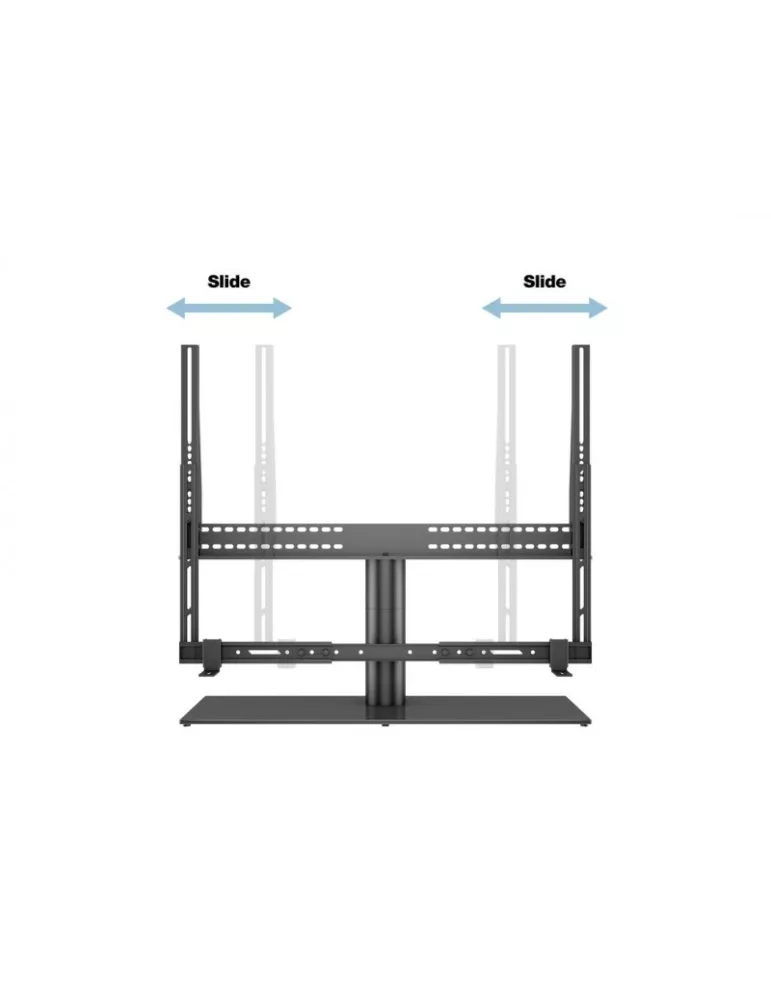 MULTIBRACKETS 2178 Table stand with integrated sound bar support Multibrackets TableStand Turn for 65  LCD screens VESA MAX 80