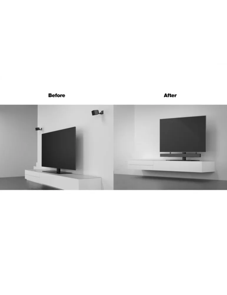 MULTIBRACKETS 2178 Table stand with integrated sound bar support Multibrackets TableStand Turn for 65  LCD screens VESA MAX 80