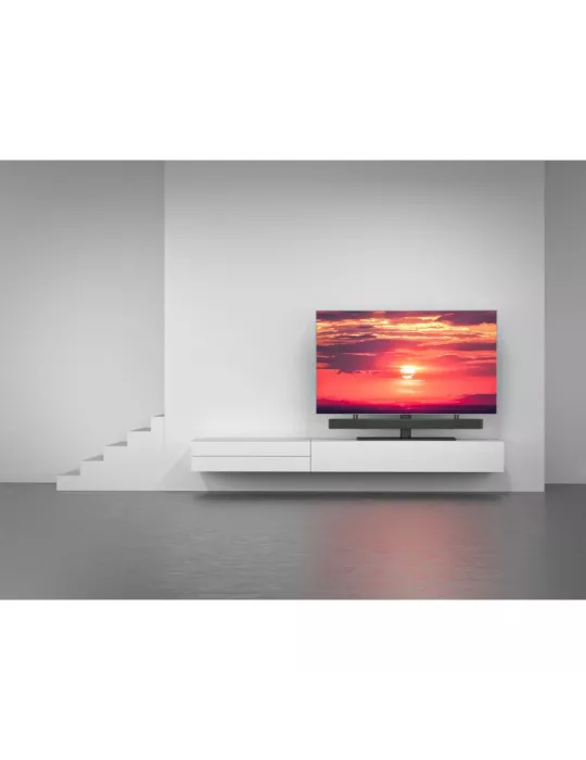 MULTIBRACKETS 2178 Table stand with integrated sound bar support Multibrackets TableStand Turn for 65  LCD screens VESA MAX 80
