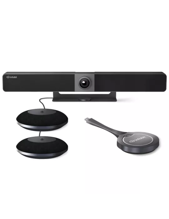 INFOBIT ICAMVB80KIT VB80KIT videoconference camera with 2 wired Mic   1 dongle INFOBIT INFICAMVB80KIT | MusicGoodDeal