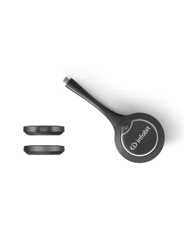INFOBIT ICAMVB80KIT Camera de visioconférence  VB80KIT avec 2 Mic filaire + 1 dongle 2
