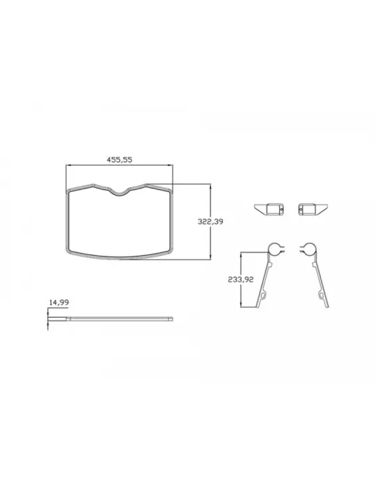 MULTIBRACKETS 2326 Videoconferencing camera support Multibrackets Public Floorstand Shelf Basic 150 MULTIBRACKETS MUL2326 | Mu