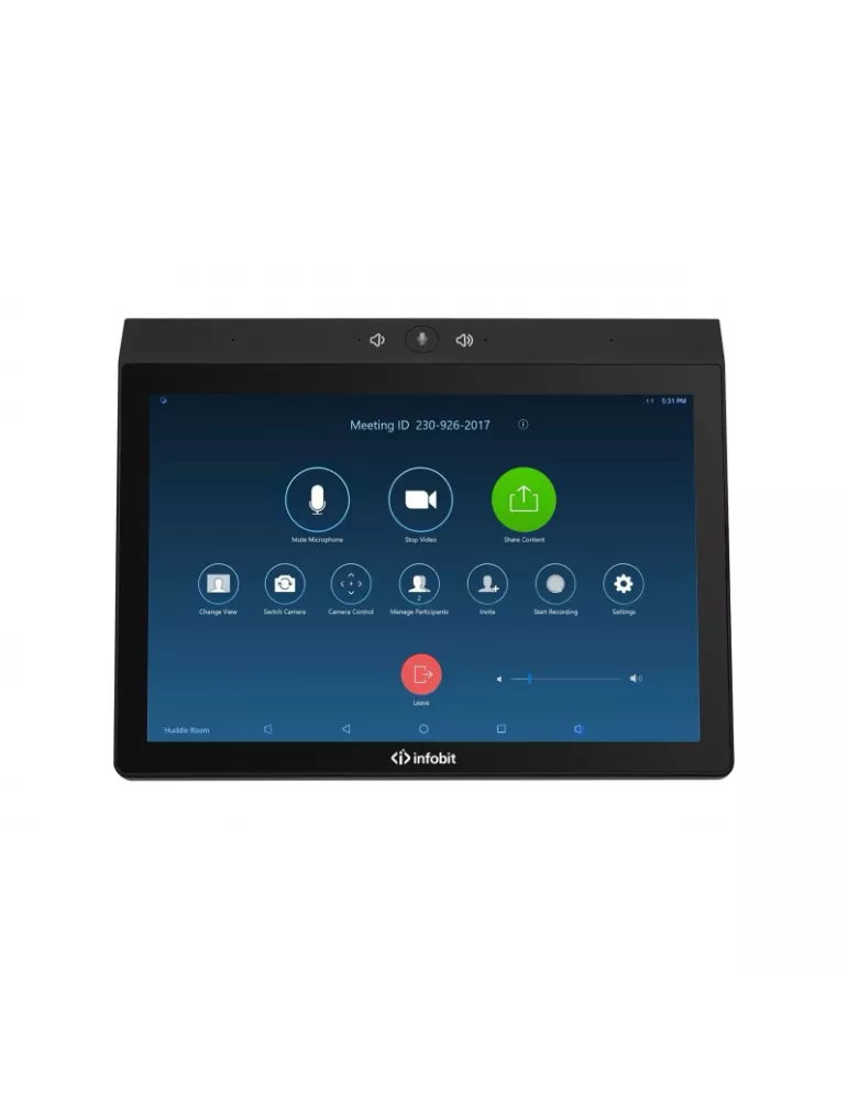 INFOBIT ISPKCM800 All-in-One Tablet - iSpeaker CM800 (Mikrofone VoIP-Lautsprecher UC-Controller) INFOBIT INFISPKCM800 | MusicG