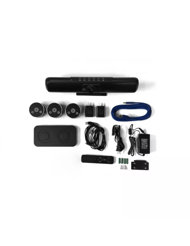 INFOBIT ICAMVB40 VB40 all-in-one video conferencing bar camera with 3 wireless mics INFOBIT INFICAMVB40 | MusicGoodDeal