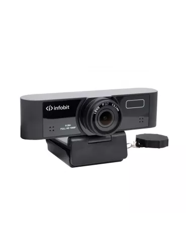 INFOBIT ICAM30AF Cámara de videoconferencia HD USB con micrófono Infobit iCam 30AF INFOBIT INFICAM30AF | MusicGoodDeal