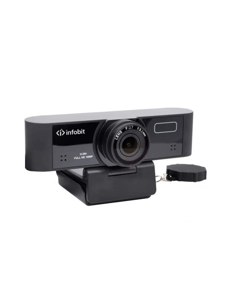 INFOBIT ICAM30AF USB HD videoconferencing camera with microphone Infobit iCam 30AF INFOBIT INFICAM30AF | MusicGoodDeal