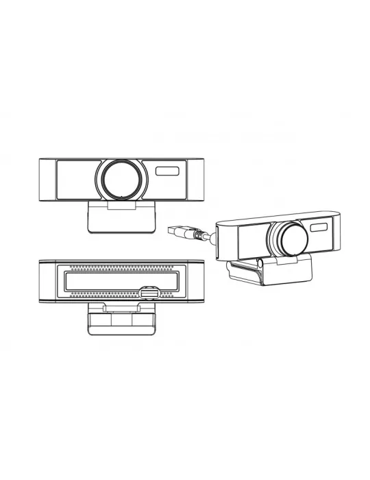 INFOBIT ICAM30AF USB HD videoconferencing camera with microphone Infobit iCam 30AF INFOBIT INFICAM30AF | MusicGoodDeal