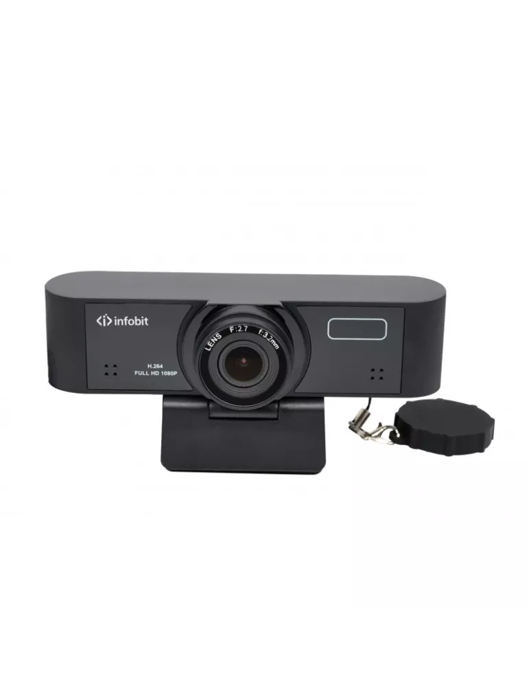 INFOBIT ICAM30AF USB HD videoconferencing camera with microphone Infobit iCam 30AF INFOBIT INFICAM30AF | MusicGoodDeal