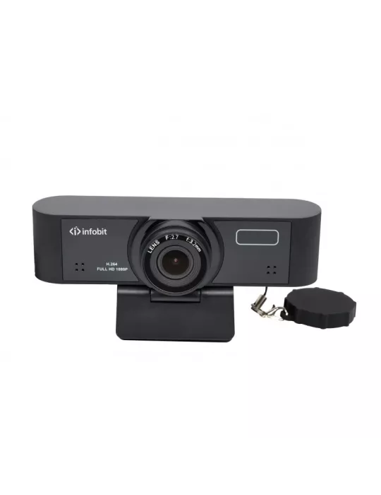 INFOBIT ICAM30AF USB HD videoconferencing camera with microphone Infobit iCam 30AF INFOBIT INFICAM30AF | MusicGoodDeal
