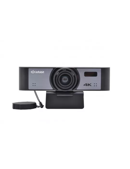 INFOBIT ICAM50 Caméra de visioconférence USB 4K avec microphone Infobit iCam 50