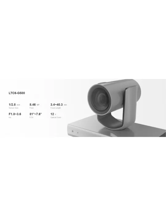 Cámara de seguimiento de conferencias iSmart LTC6G500S UHD iSmart ISMLTC6G500S | MusicGoodDeal