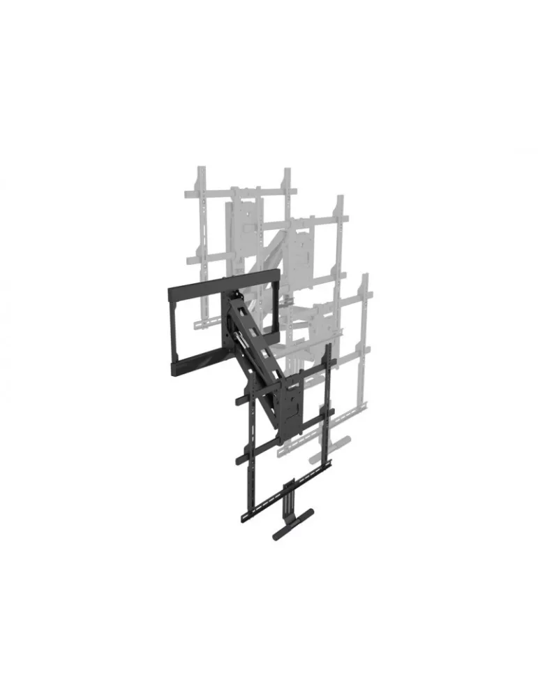 MULTIBRACKETS 6744 Support mural Articulé Multibrackets Pull Down Full Motion Flexarm pour ecran 40"-65" - Poids 28kg VESA 600x