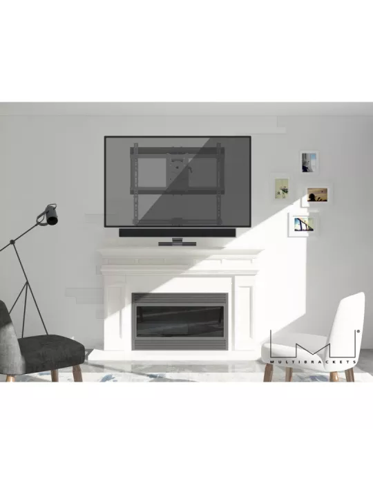 MULTIBRACKETS 6744 Support mural Articulé Multibrackets Pull Down Full Motion Flexarm pour ecran 40"-65" - Poids 28kg VESA 600x