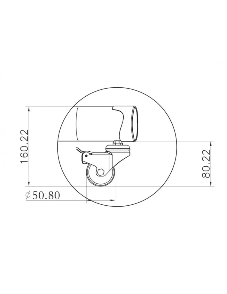 MULTIBRACKETS 2319 Soporte de suelo público Basic 150 REF  MULTIBRACKETS MUL2319 | MusicGoodDeal