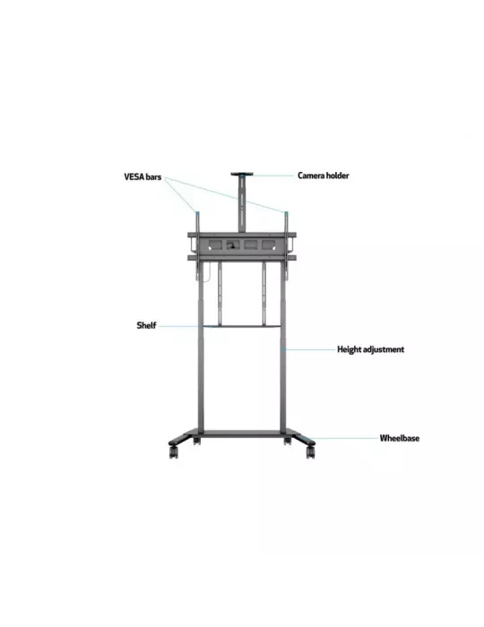MULTIBRACKETS 0020 Soporte de suelo motorizado XL 150kg REF  MULTIBRACKETS MUL0020 | MusicGoodDeal