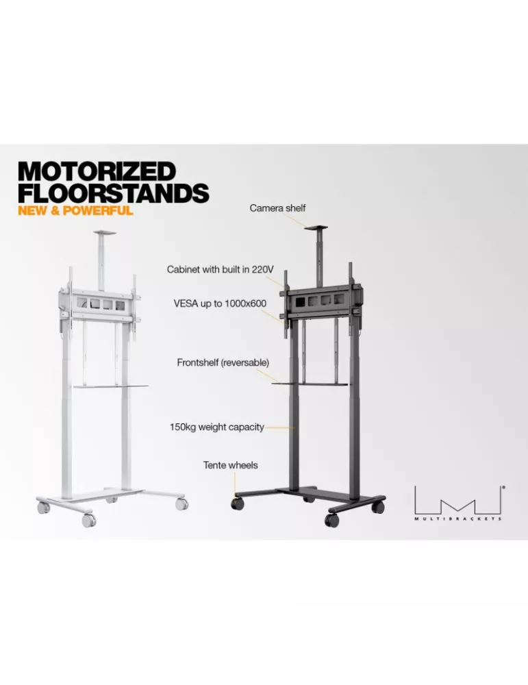 MULTIBRACKETS 0020 Soporte de suelo motorizado XL 150kg REF  MULTIBRACKETS MUL0020 | MusicGoodDeal