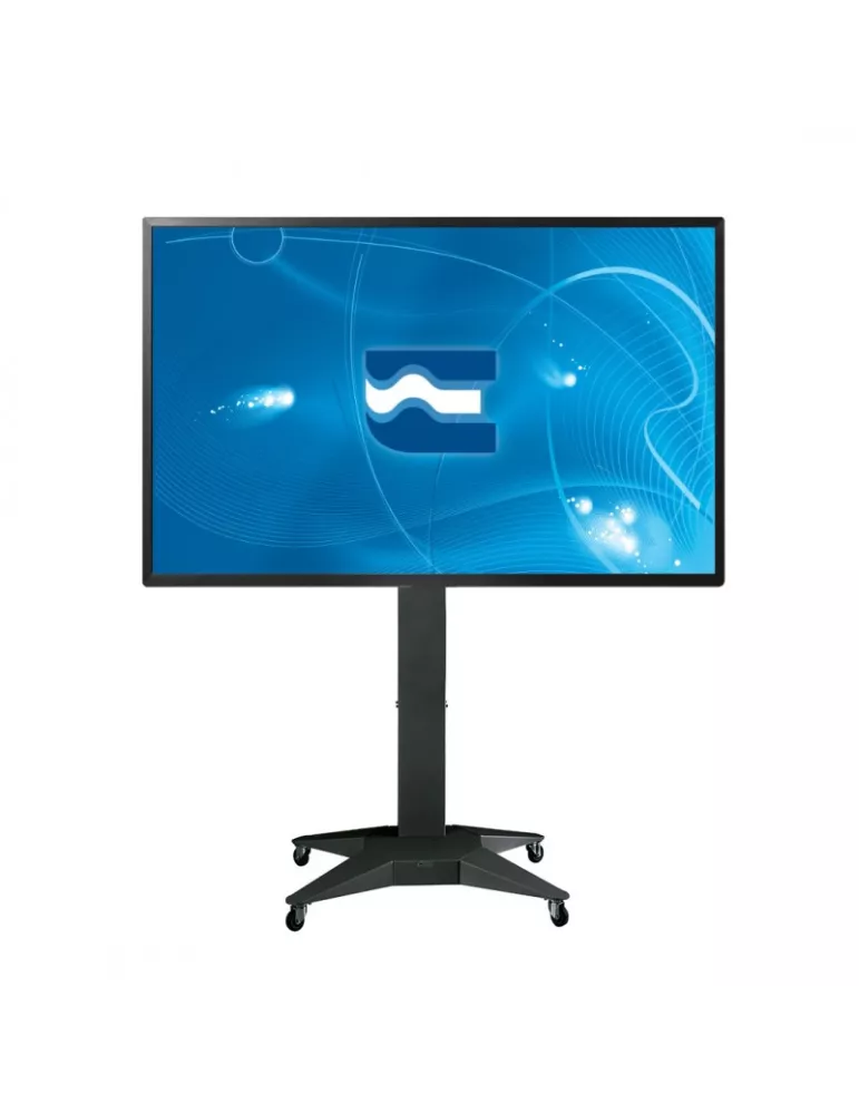 EUROMET 06600 Euromet - Soporte móvil para monitor TV LCD VESA 600x400 de hasta 50 kg de peso EUROMET EUR06600 | MusicGoodDeal