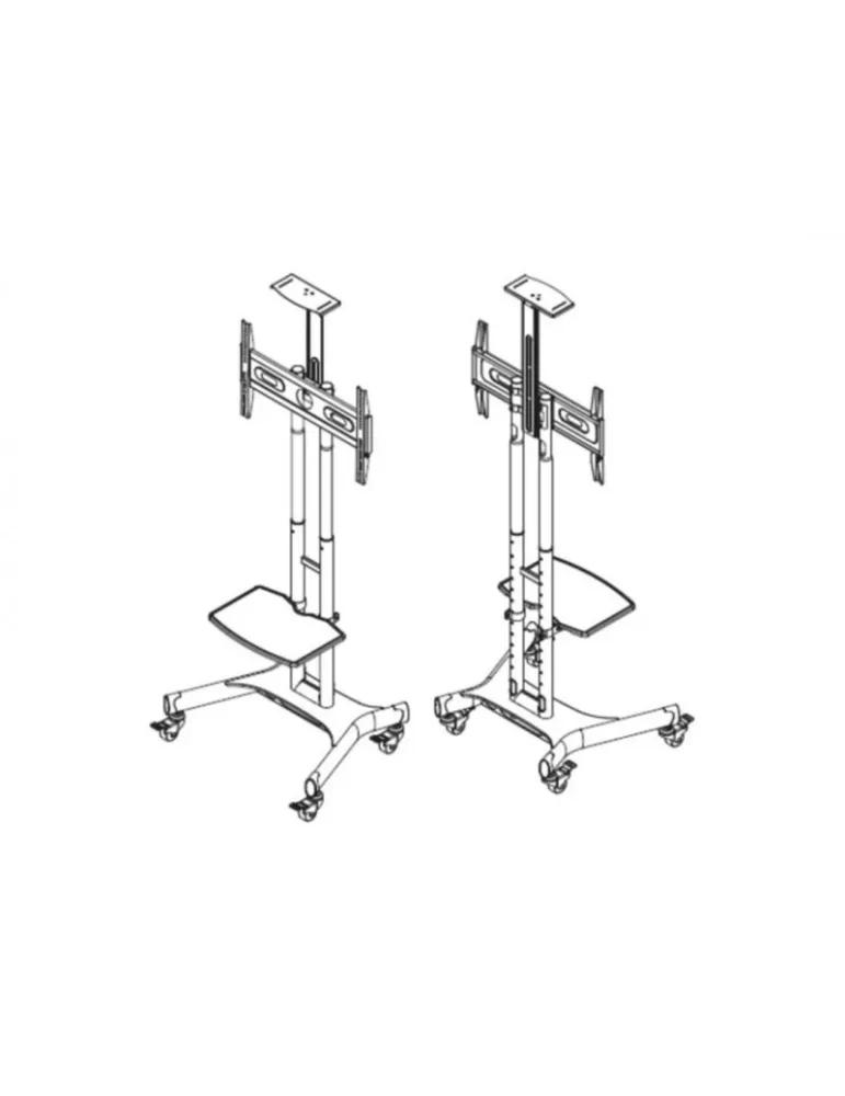 MULTIBRACKETS 7239 Multibrackets Public Floorbase Basic 180 videoconferencing stand incl. tablet and camera support MULTIBRACK