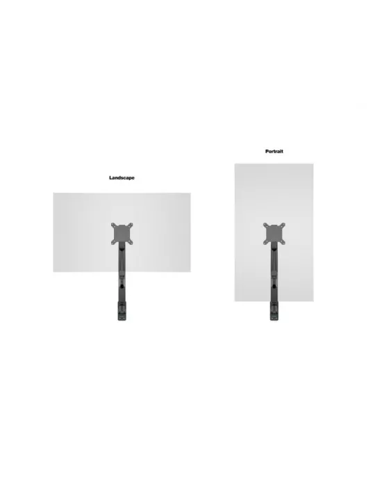 MULTIBRACKETS 1010 Soporte de mesa Multibrackets Brazo elevador de gas de pared Simple para pantalla 15 - 32  Carga 10Kg Vesa