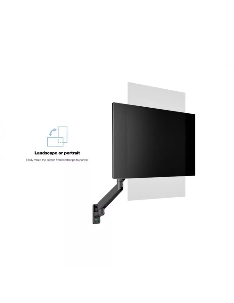 MULTIBRACKETS 1010 Support de table Multibrackets Gas Lift Arm Wall Single pour écran 15"- 32" Charge 10Kg Vesa Max 100x100