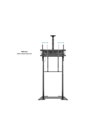 MULTIBRACKETS 0174 Motorisierte Videokonferenz Bodenständer Größe XL - 42  - 100  Leinwand 150kg und Vesa Max 1000x600 MULTIBR 2