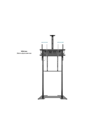 MULTIBRACKETS 0174 Support de sol Visioconference motorisé  Taille XL - Ecran 42" - 100" 150kg et Vesa Max 1000x600 2