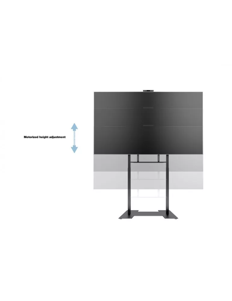MULTIBRACKETS 0174 Motorisierte Videokonferenz Bodenständer Größe XL - 42  - 100  Leinwand 150kg und Vesa Max 1000x600 MULTIBR