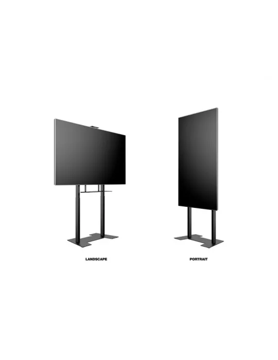 MULTIBRACKETS 0174 Support de sol Visioconference motorisé  Taille XL - Ecran 42" - 100" 150kg et Vesa Max 1000x600