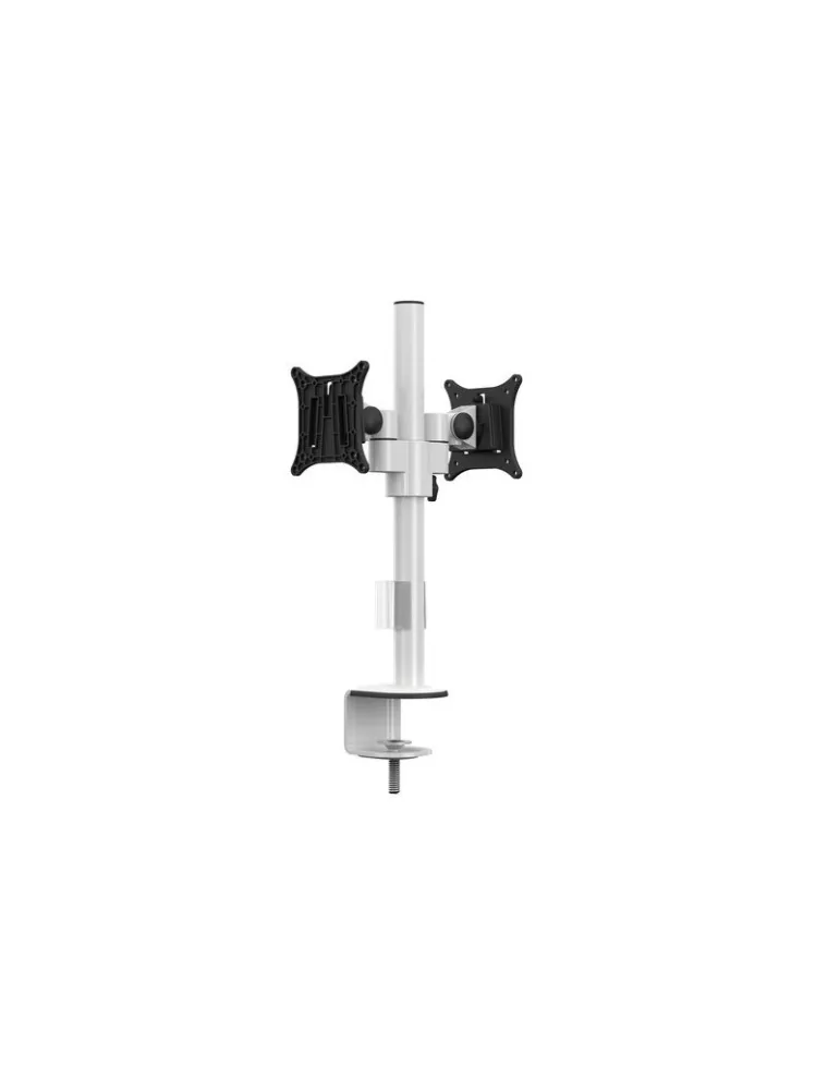 MULTIBRACKETS 5198 Soporte de mesa giratorio Multibrackets Deskmount Officeline Dual B2B Blanco - Pantalla 15  -30  Vesa Max 1