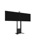 MULTIPISTAS 9004 Soporte de suelo motorizado FloorBase Pantallas dobles 40  - 75  - 120kg Vesa Max 600x400 MULTIBRACKETS MUL90