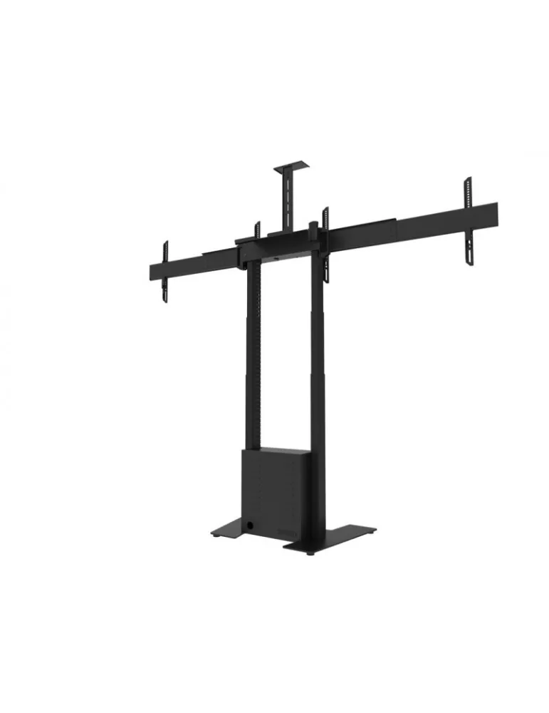 MULTIBRACKETS 9004 FloorBase motorized floor support Double screens 40  - 75  - 120kg Vesa Max 600x400 MULTIBRACKETS MUL9004 |