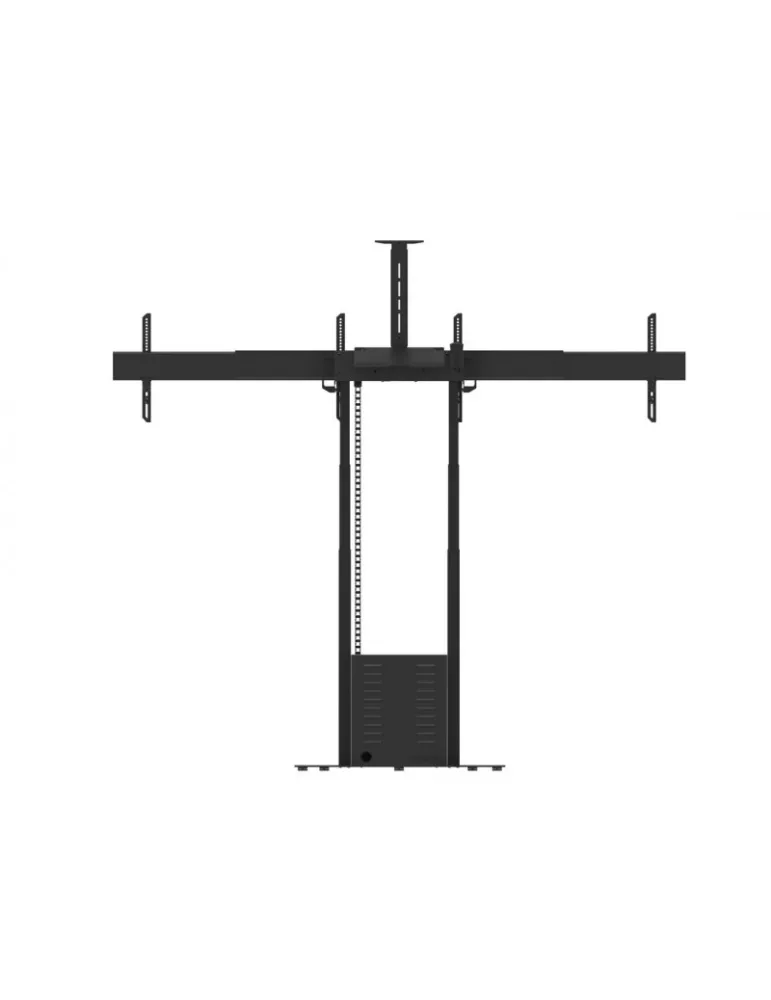 MULTIBRACKETS 9004 Support de sol motorisé  FloorBase Double écrans 40" - 75" - 120kg Vesa Max 600x400