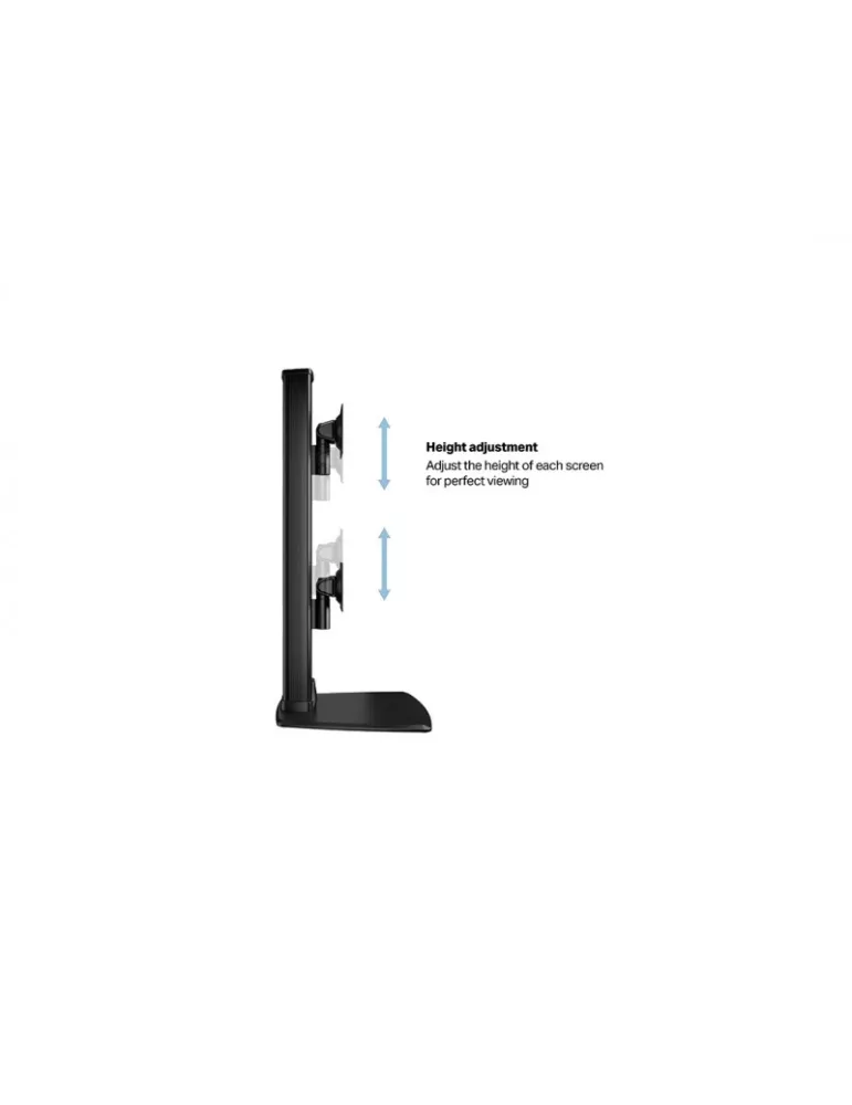 MULTIBRACKETS 3243 Support de table rotatif Multibrackets Tablestand HD Dual Vertical Widescreen - 2 écran 32"-50" VESA Max 100