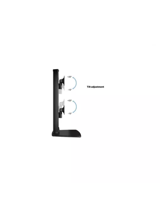 MULTIBRACKETS 3243 Support de table rotatif Multibrackets Tablestand HD Dual Vertical Widescreen - 2 écran 32"-50" VESA Max 100