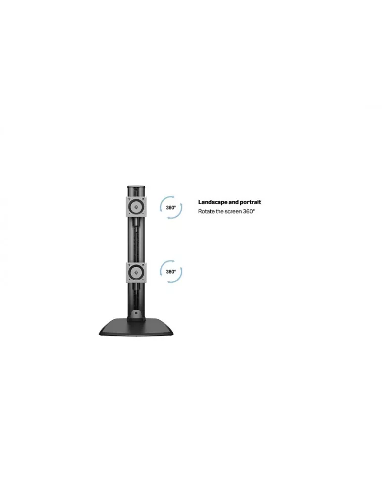MULTIBRACKETS 3243 Multibrackets Tablestand HD Dual Vertical Widescreen - 2 screens 32 -50  VESA Max 100x100 MULTIBRACKETS MUL