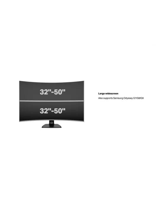 MULTIBRACKETS 3243 Multibrackets Tablestand HD Dual Vertical Widescreen - 2 screens 32 -50  VESA Max 100x100 MULTIBRACKETS MUL