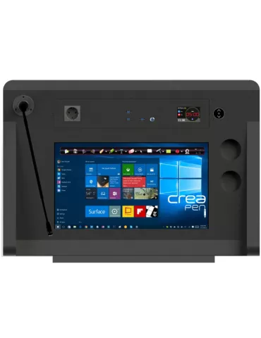 TEMAS DL22AM Pupitre digital motorizado DL22A-M PC táctil 22    24  Pantalla frontal TEMAS TEMDL22AM | MusicGoodDeal 2