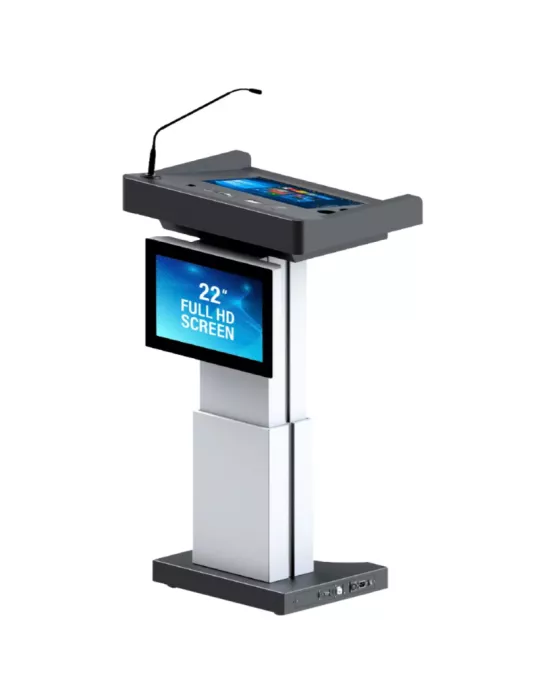 TEMAS DL22A Pupitre numerique   PC Tactile ecran 22''+ Ecran dynamique 24"