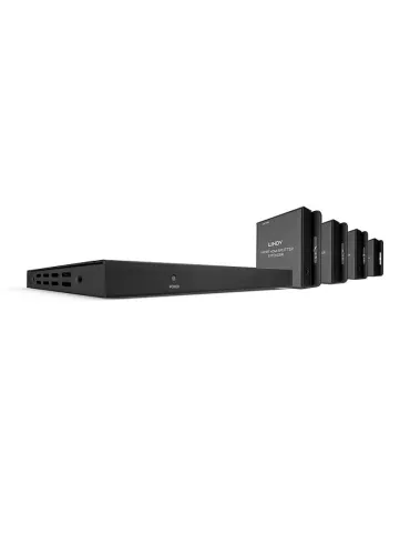 LINDY 38155  Kit Extensor Splitter 4 Puertos HDMI   IR con Loop Out Cat.6 50m LINDY LIN38155 | MusicGoodDeal