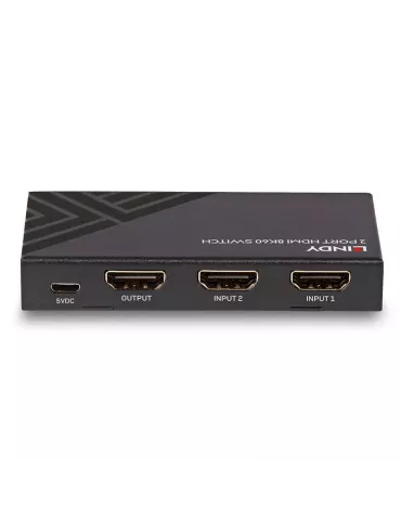 LINDY 38337 Lindy  Switch HDMI 8K60 2 ports 2