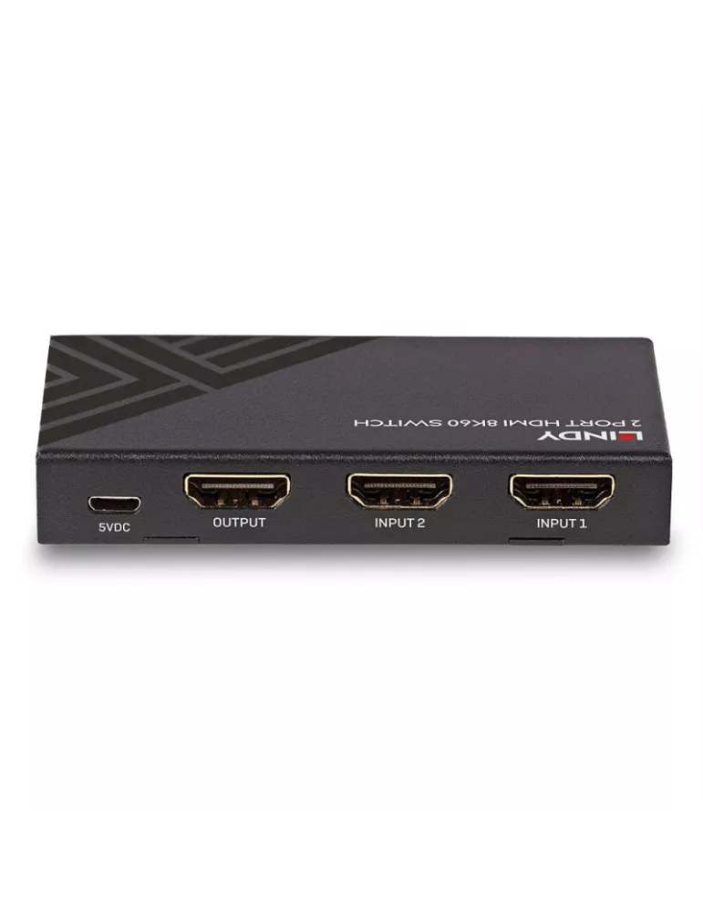 LINDY 38337 Lindy Switch HDMI 8K60 2-Port LINDY LIN38337 | MusicGoodDeal