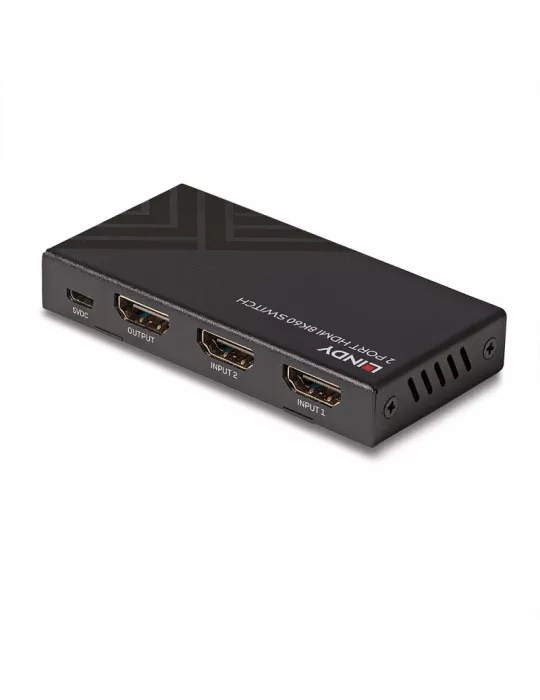 LINDY 38337 Lindy Switch HDMI 8K60 2 puertos LINDY LIN38337 | MusicGoodDeal