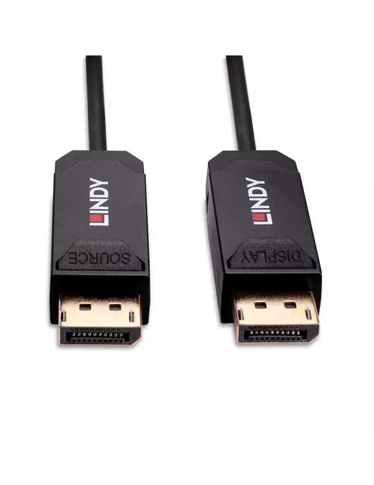 LINDY 38525 Lindy DisplayPort 2.0 UHBR10 Hybrid Glasfaser 8K Kabel 50m LINDY LIN38525 | MusicGoodDeal