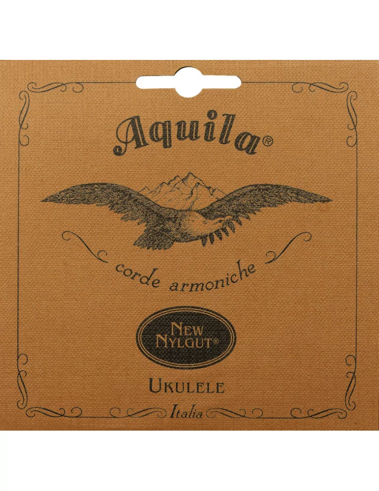  AQUILA AQ-4U Soprano Ukulele Strings Set "Regular G", in Nylgut|MusicGoodDeal 